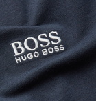 Hugo Boss - Cotton-Blend Jersey Track Jacket - Navy