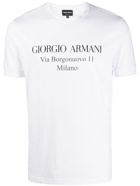 GIORGIO ARMANI - Logo T-shirt
