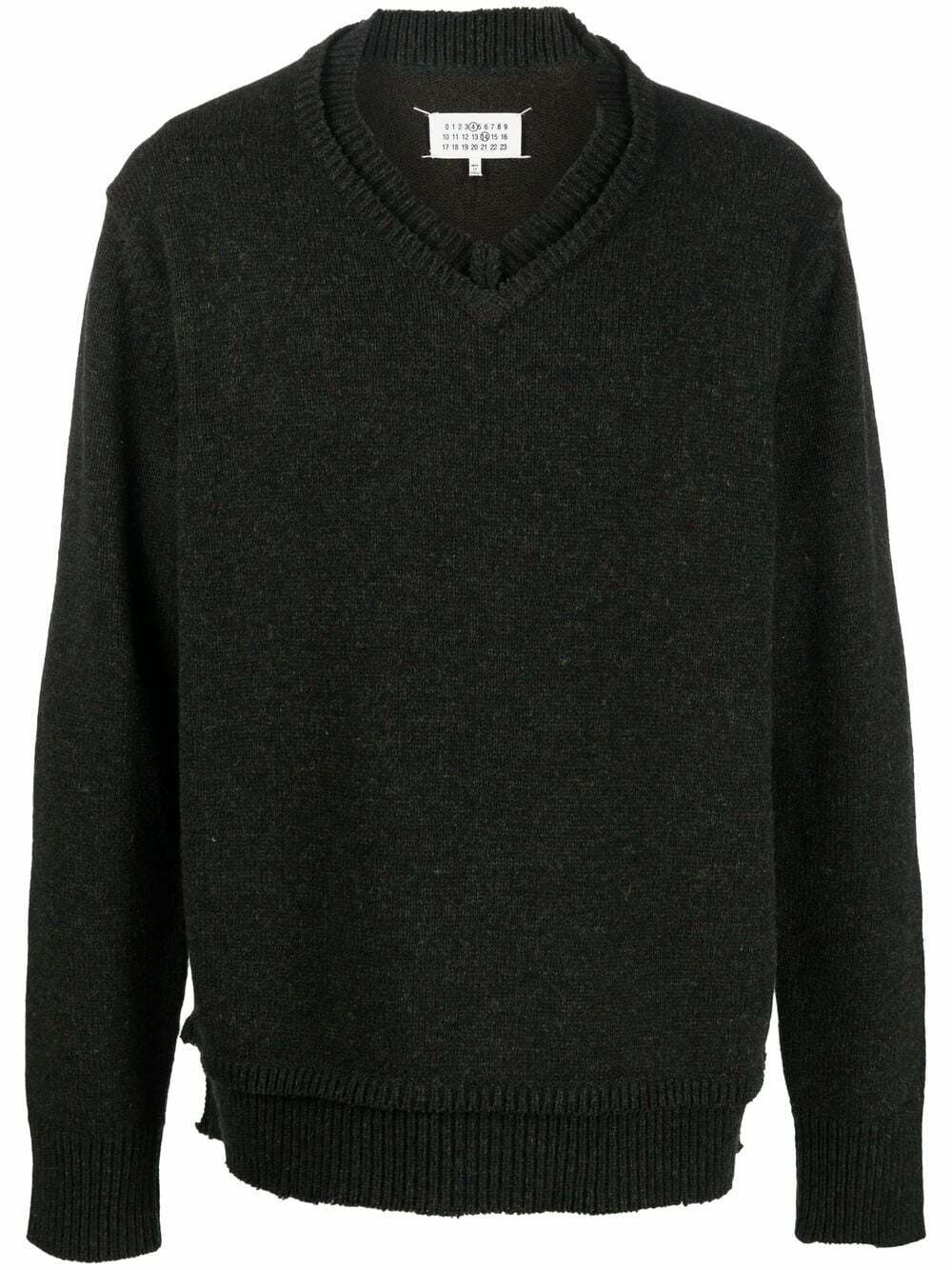 Maison Margiela Women's Wool Jersey Green