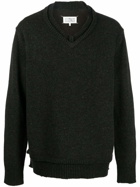 MAISON MARGIELA - Wool Blend Crewneck Sweater