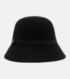 Valentino Wool cloche hat