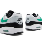 Nike Men's Air Max 1 Sneakers in White/Green/Black