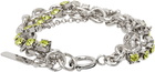 Justine Clenquet Silver Colin Bracelet