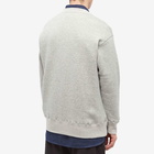 Comme des Garçons Homme Men's Pocket Crew Sweat in Top Grey/Khaki