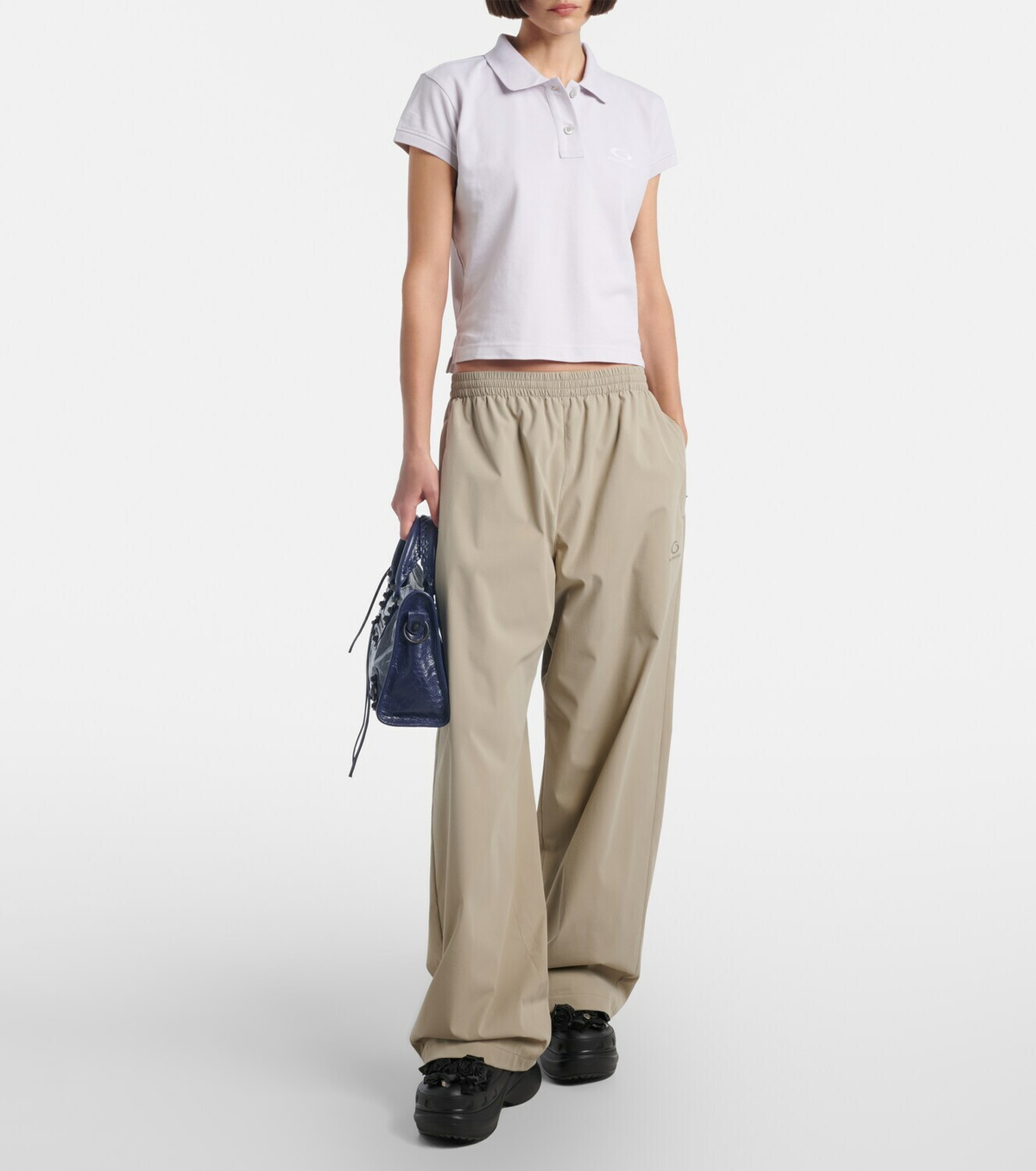 Balenciaga Oversized wide-leg track pants Balenciaga