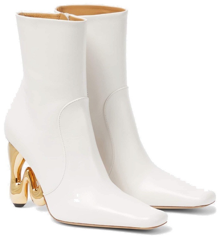 Photo: JW Anderson Bubble leather ankle boots