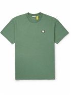 Moncler Genius - Palm Angels Logo-Appliquéd Cotton-Jersey T-Shirt - Green