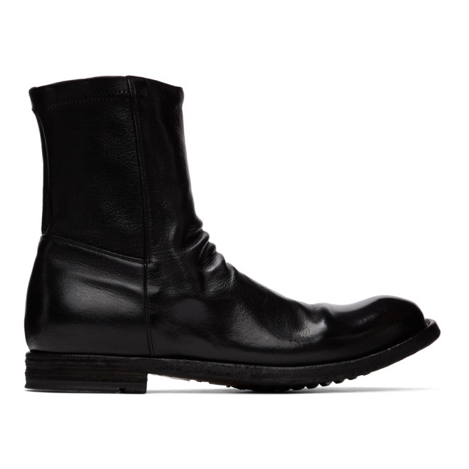 Photo: Officine Creative Black Journal 7 Boots