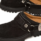 Toga Pulla Women's Suede Chunky Shoes in Black