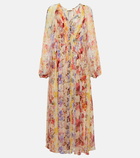 Zimmermann - Wonderland floral georgette midi dress