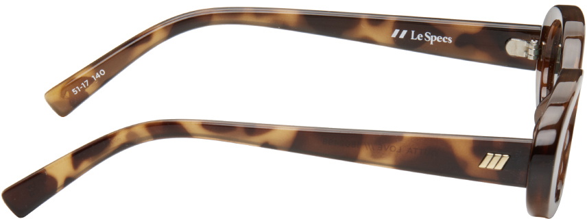 Le Specs Tortoiseshell 'Outta Love' Sunglasses Le Specs