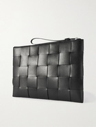 Bottega Veneta - Large Intrecciato Leather Pouch