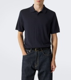Lisa Yang Keir cotton and cashmere polo shirt