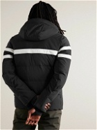 Fusalp - Abelban Quilted Colour-Block Hooded Ski Jacket - Black