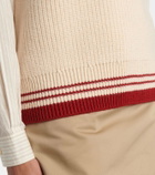 Ami Paris Ami De Cœur ribbed-knit virgin wool vest