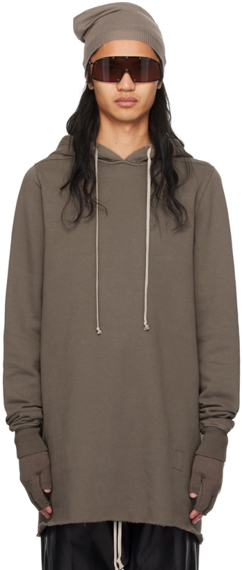 Photo: Rick Owens DRKSHDW Gray Pullover Hoodie