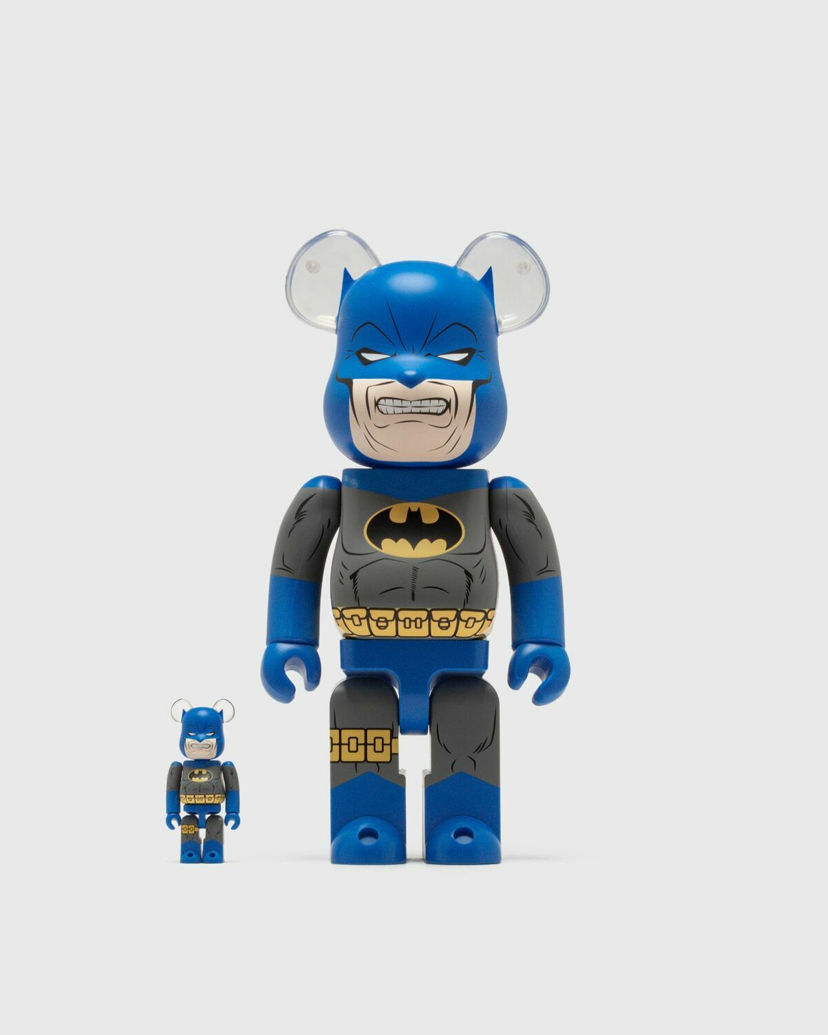 MEDICOM BEARBRICK 100% 400% THE DARK KNIGHT RETURNS BATMAN BLUE blue/multi Mens Collectibles & Toy