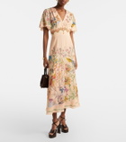 Etro Printed midi dress