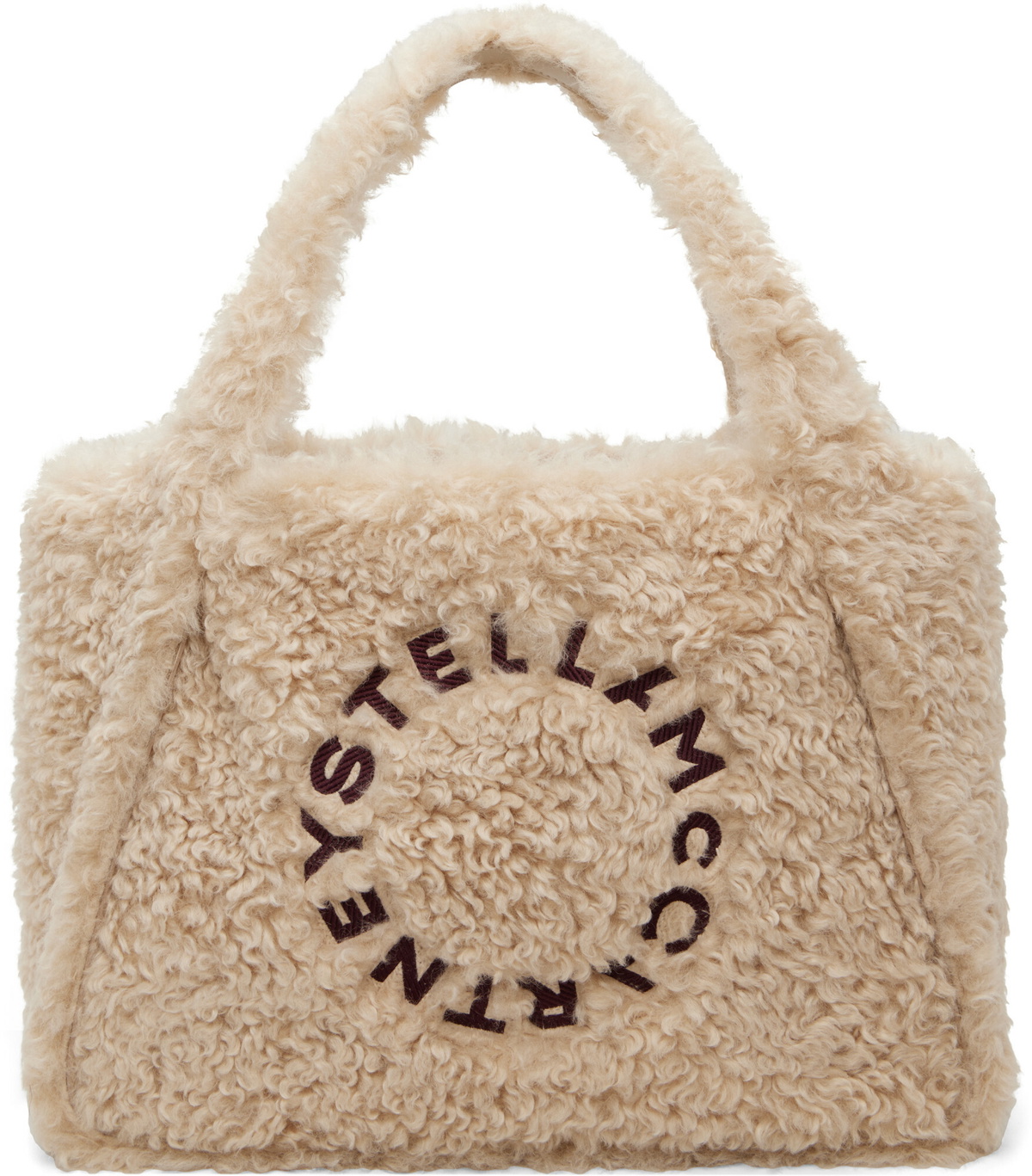 Stella McCartney Beige Large Logo Tote