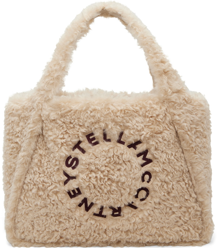 Photo: Stella McCartney Beige Large Logo Tote