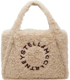 Stella McCartney Beige Large Logo Tote