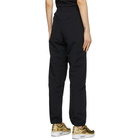 Champion Reverse Weave Black Logo Cuffed Track Pants