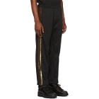 Dsquared2 Black and Gold Sequinned Lounge Pants