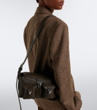 Lemaire Gear Mini leather shoulder bag