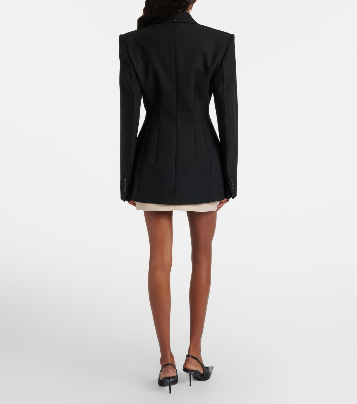 Wardrobe.NYC Wool miniskirt