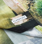 Flagstuff - Under the Bridge Camp-Collar Printed Woven Shirt - Black
