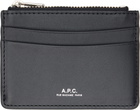 A.P.C. Black Paris Card Holder