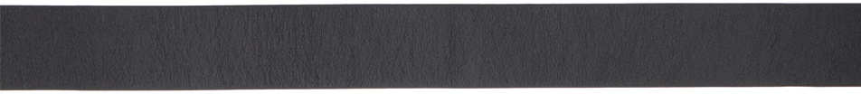 Mugler Black Logo Belt