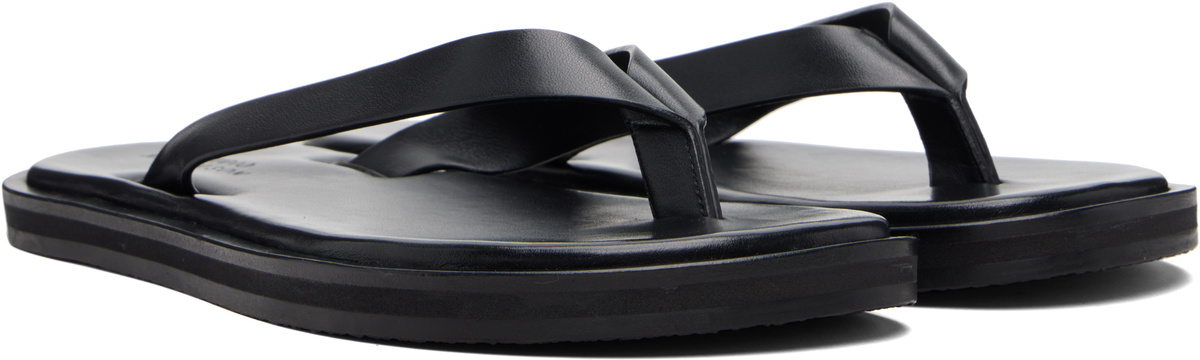 Studio Nicholson Black Curren Flip-Flops