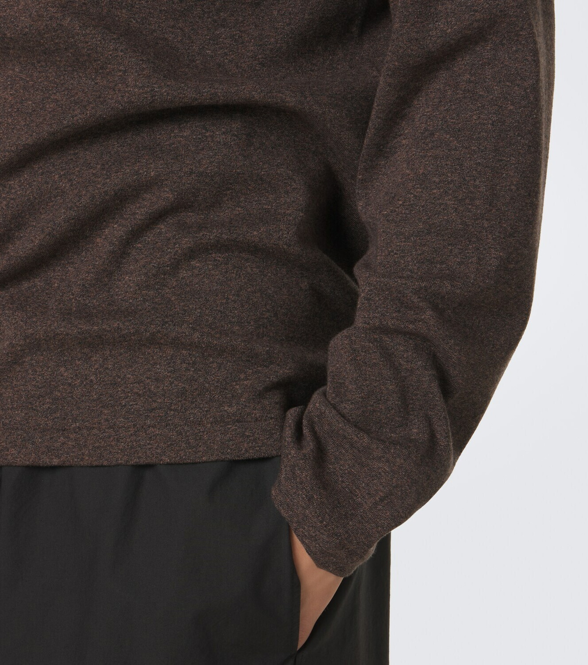 The Row Tefi cashmere top