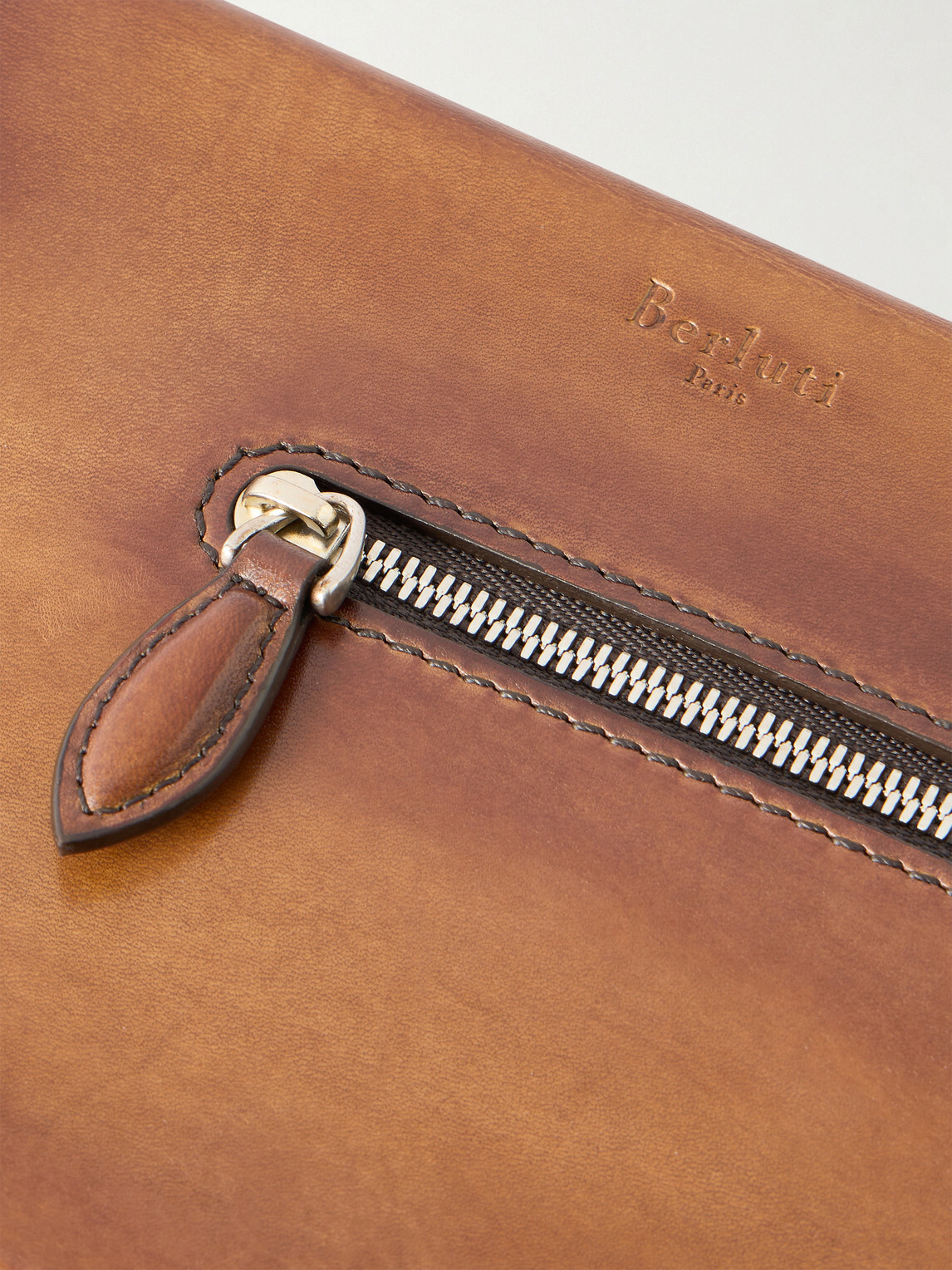 Berluti - Jour de Poche Venezia Leather Messenger Bag