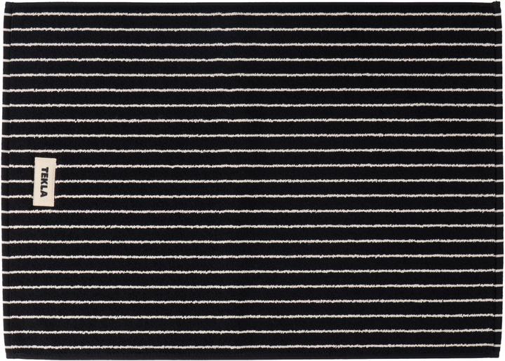 Photo: Tekla Black Terry Bath Mat
