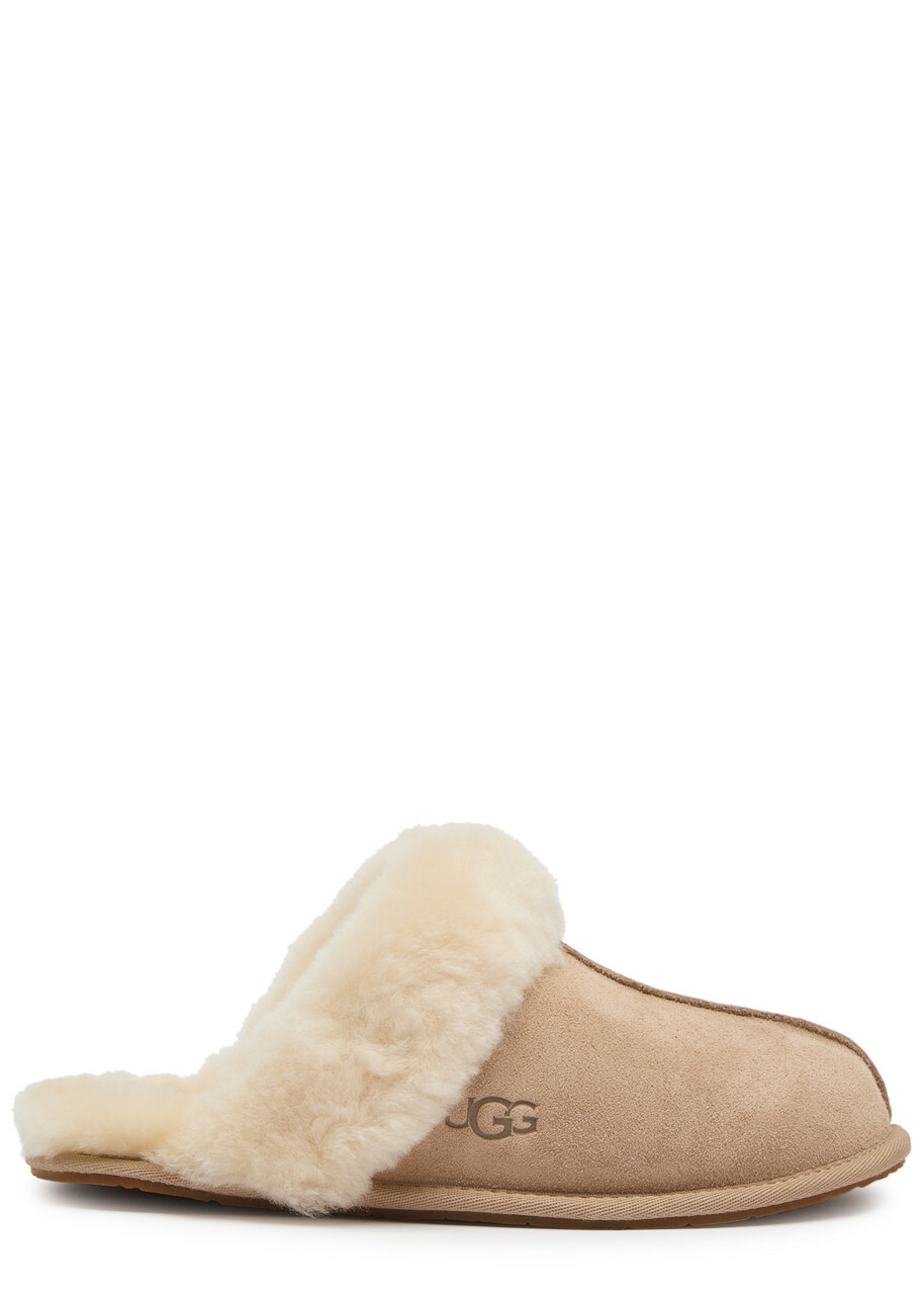 Ugg Scuffette II Suede Slippers Beige