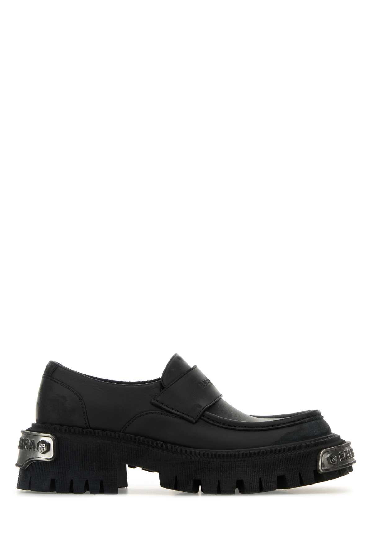 【関税&送料込】Balenciaga Black Leather City Slippers 24288730_54317828_1000.jpg