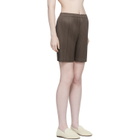 PLEATS PLEASE ISSEY MIYAKE Brown Loop Shorts