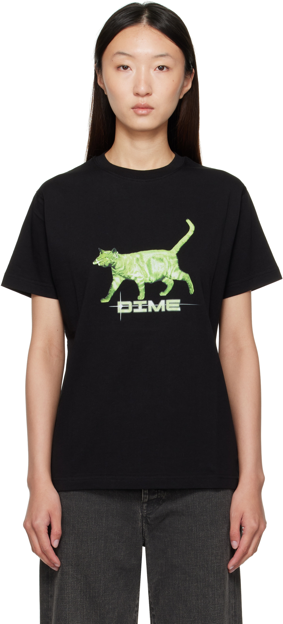 【DIME】 WINAMP T-SHIRT / Black Dime Winamp T-Shirt Black | END. (US)