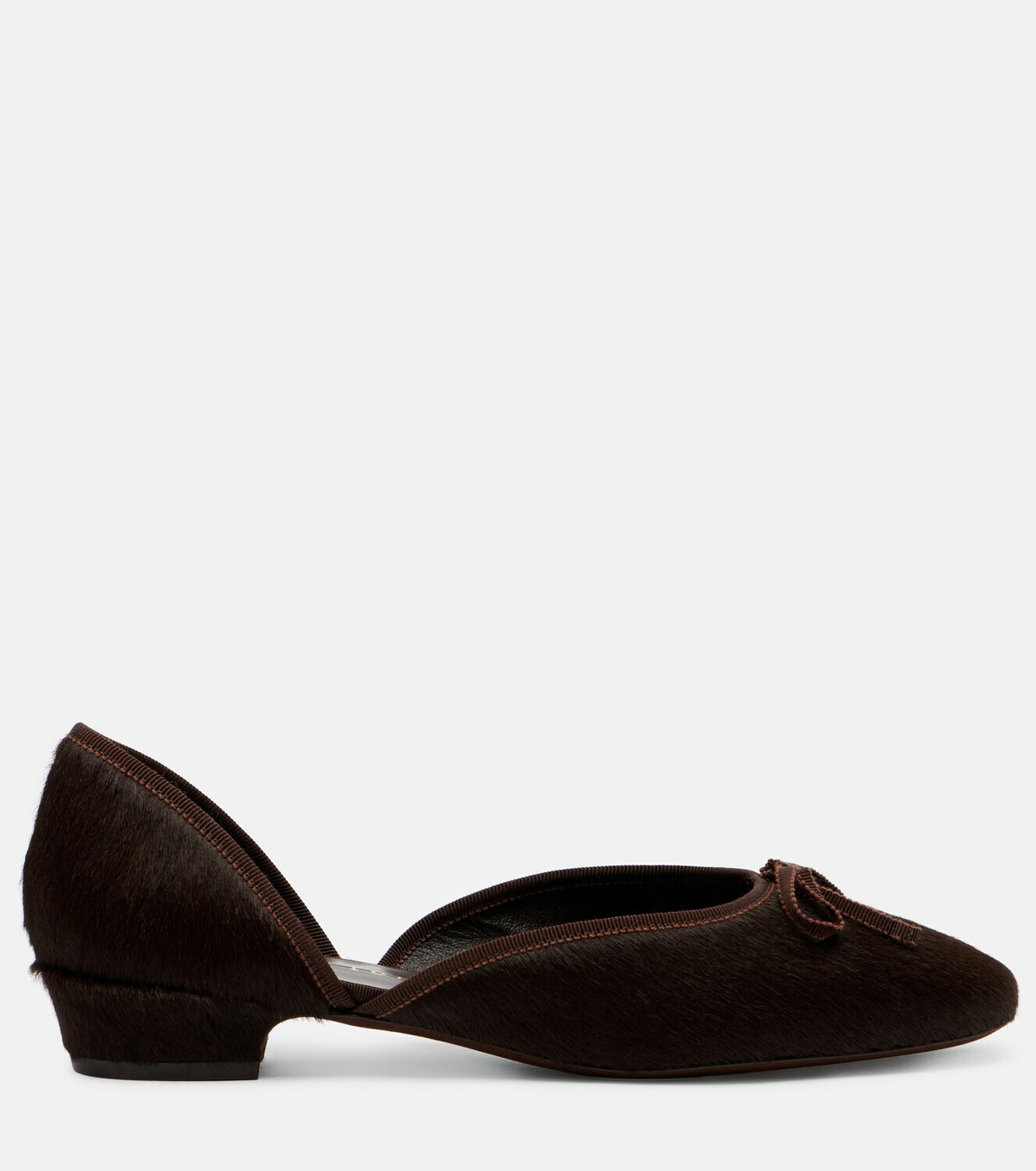 Herbert Levine 24/7 calf hair d'Orsay ballet flats