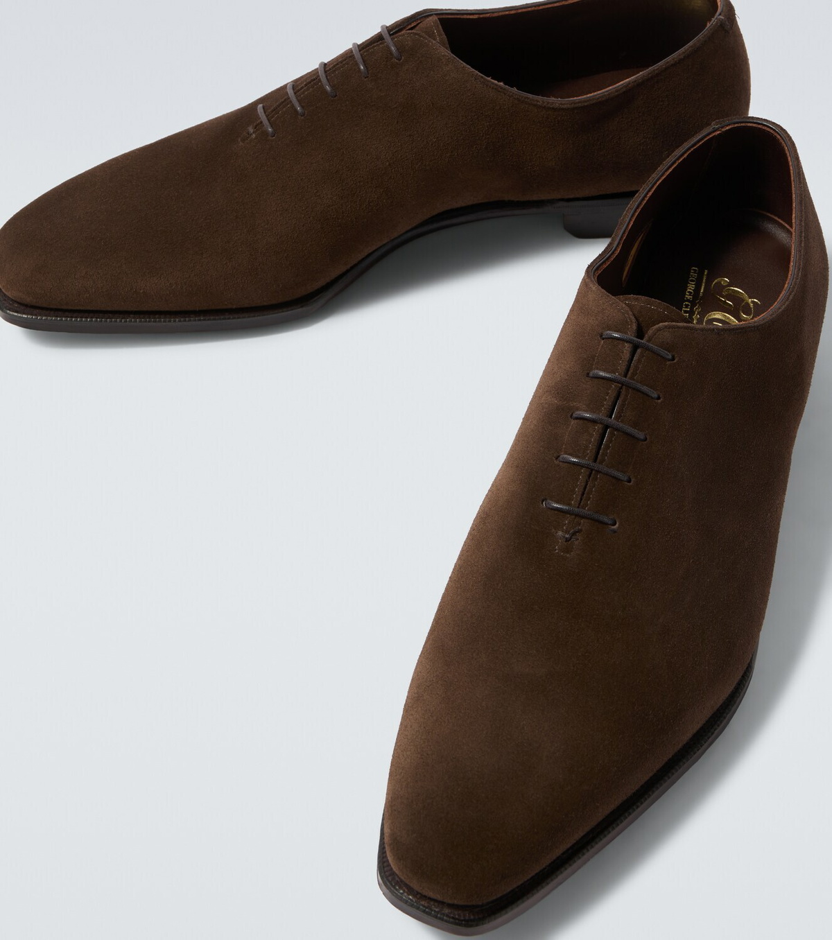 George Cleverley Merlin suede loafers