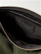 Mulberry - Leather-Trimmed Padded Recycled Nylon Messenger Bag