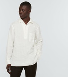 Loro Piana - Linen polo shirt