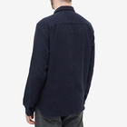 YMC Men's Double Cloth Curtis Shirt in Navy