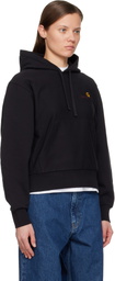 Carhartt Work In Progress Black American Script Hoodie