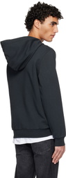 A.P.C. Black Standard Grand 'VPC' Hoodie