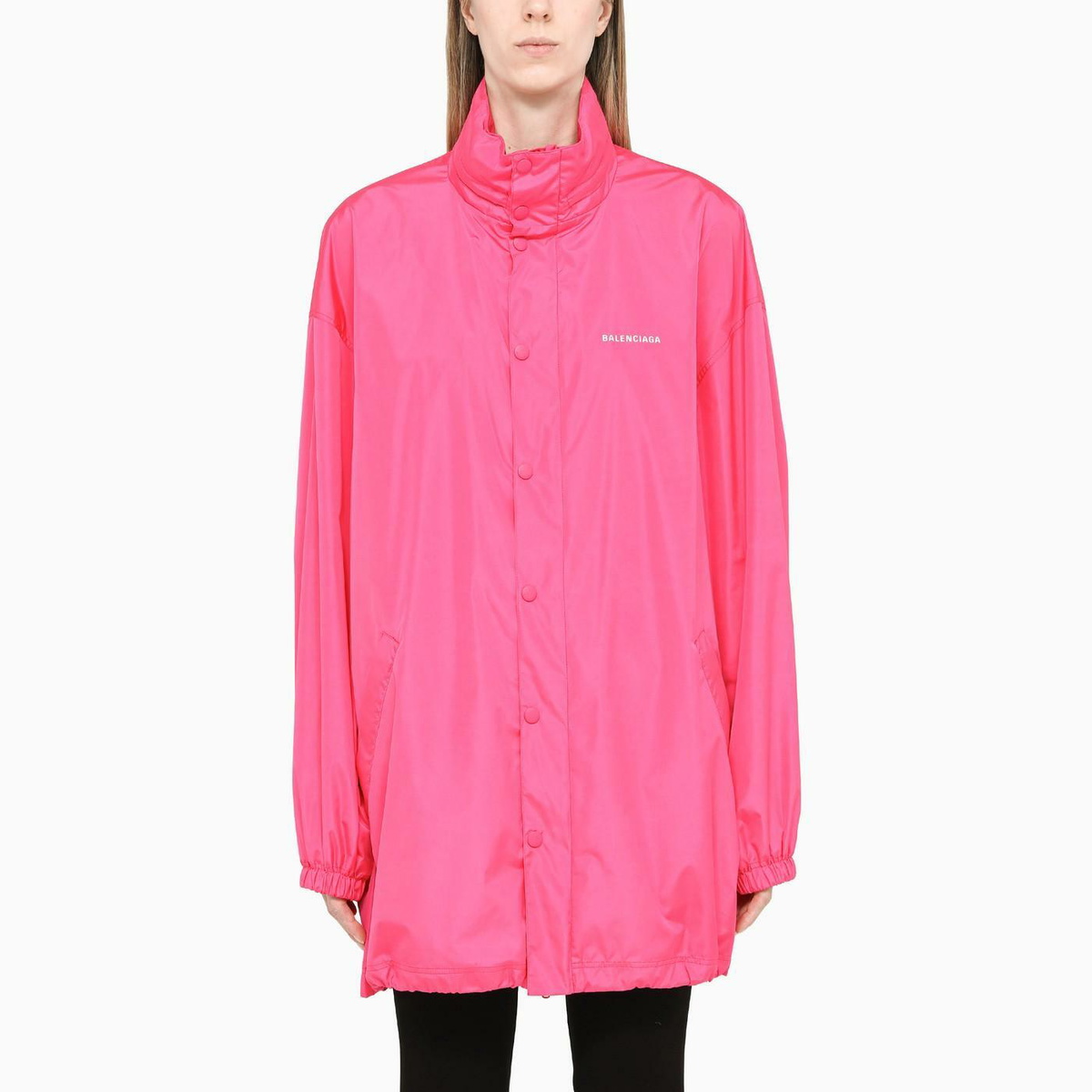 Balenciaga Black Defile Rain Jacket Balenciaga