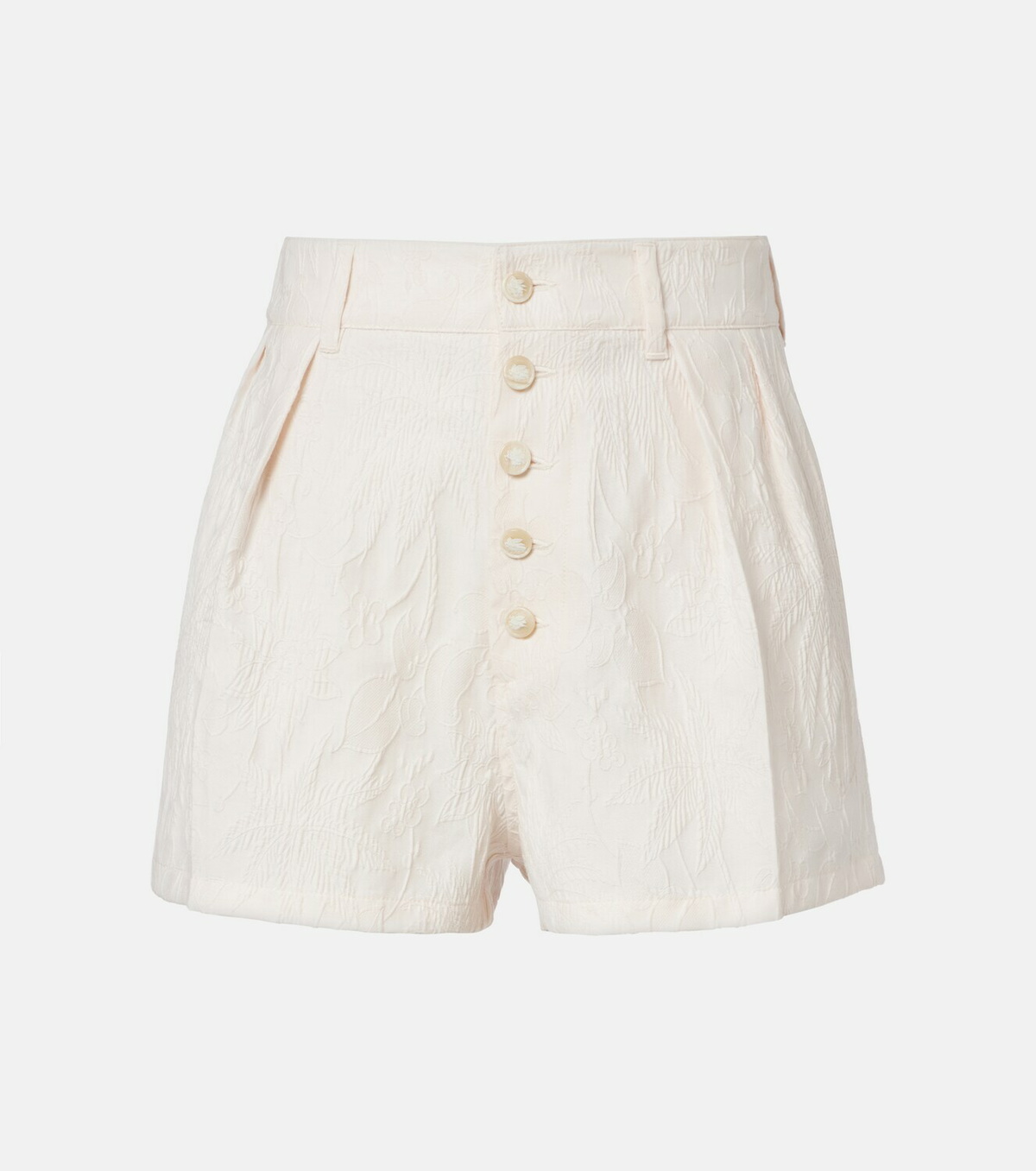 Etro Cotton-blend jacquard shorts