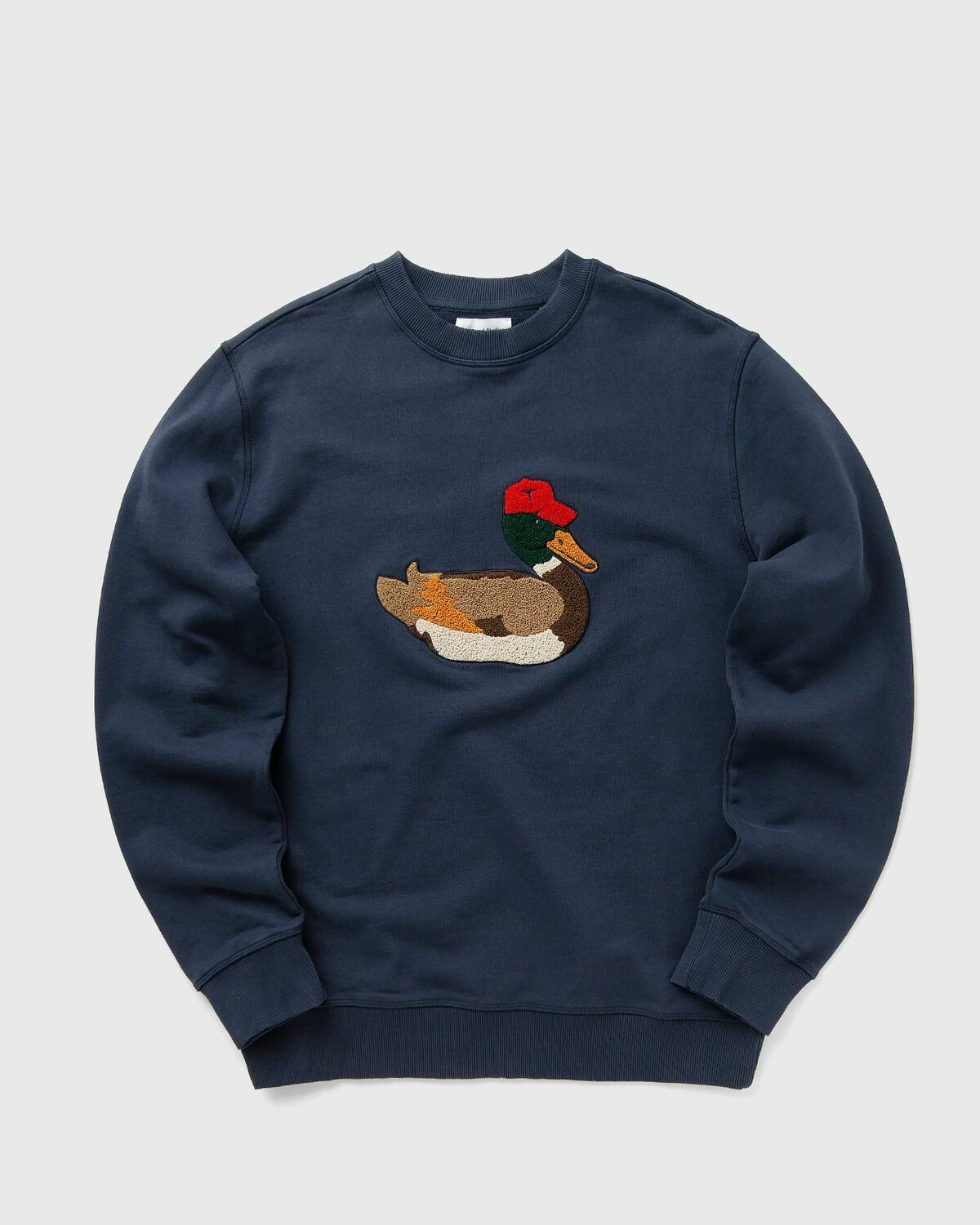 Edmmond Studios DUCK HUNT SWEATSHIRT Blue Men